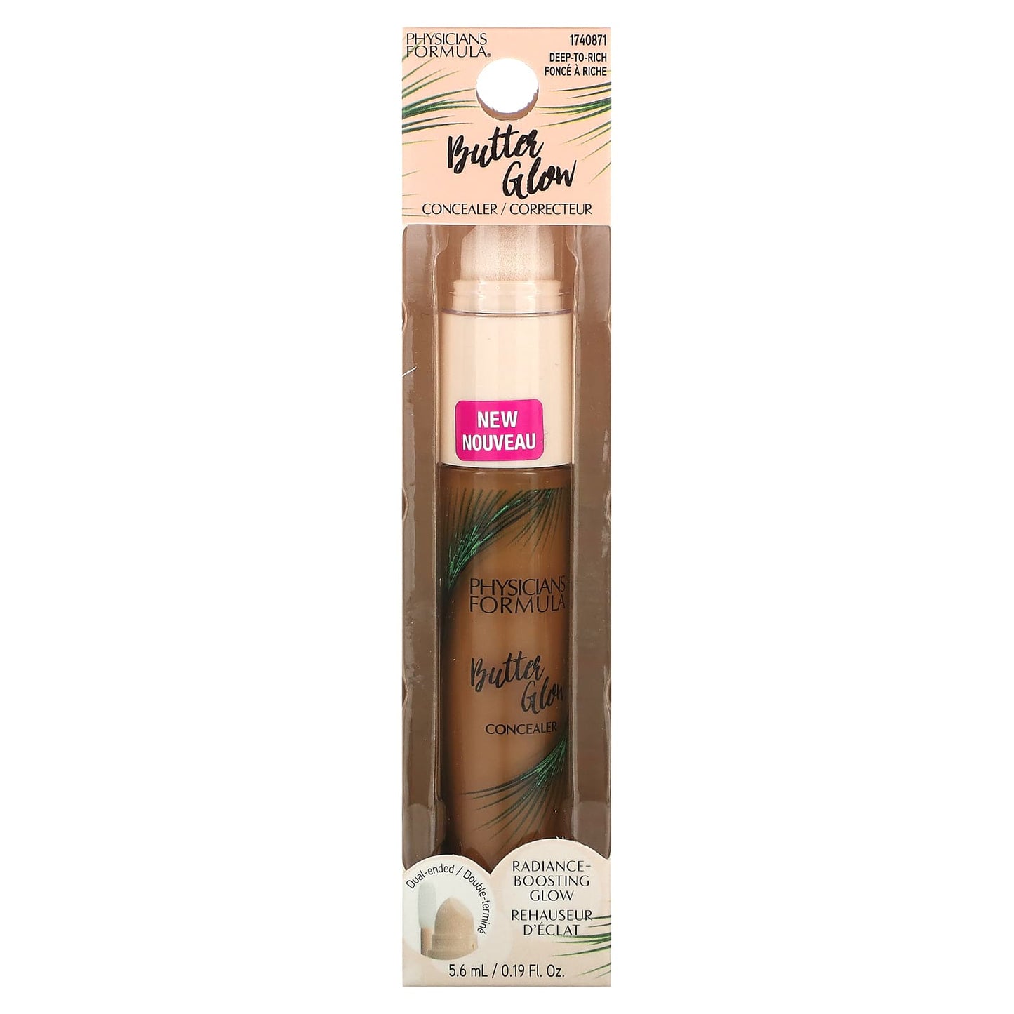 Physicians Formula, Butter Glow Concealer, 1740871 Deep-To-Rich, 0.19 fl oz (5.6 ml) - Image 2