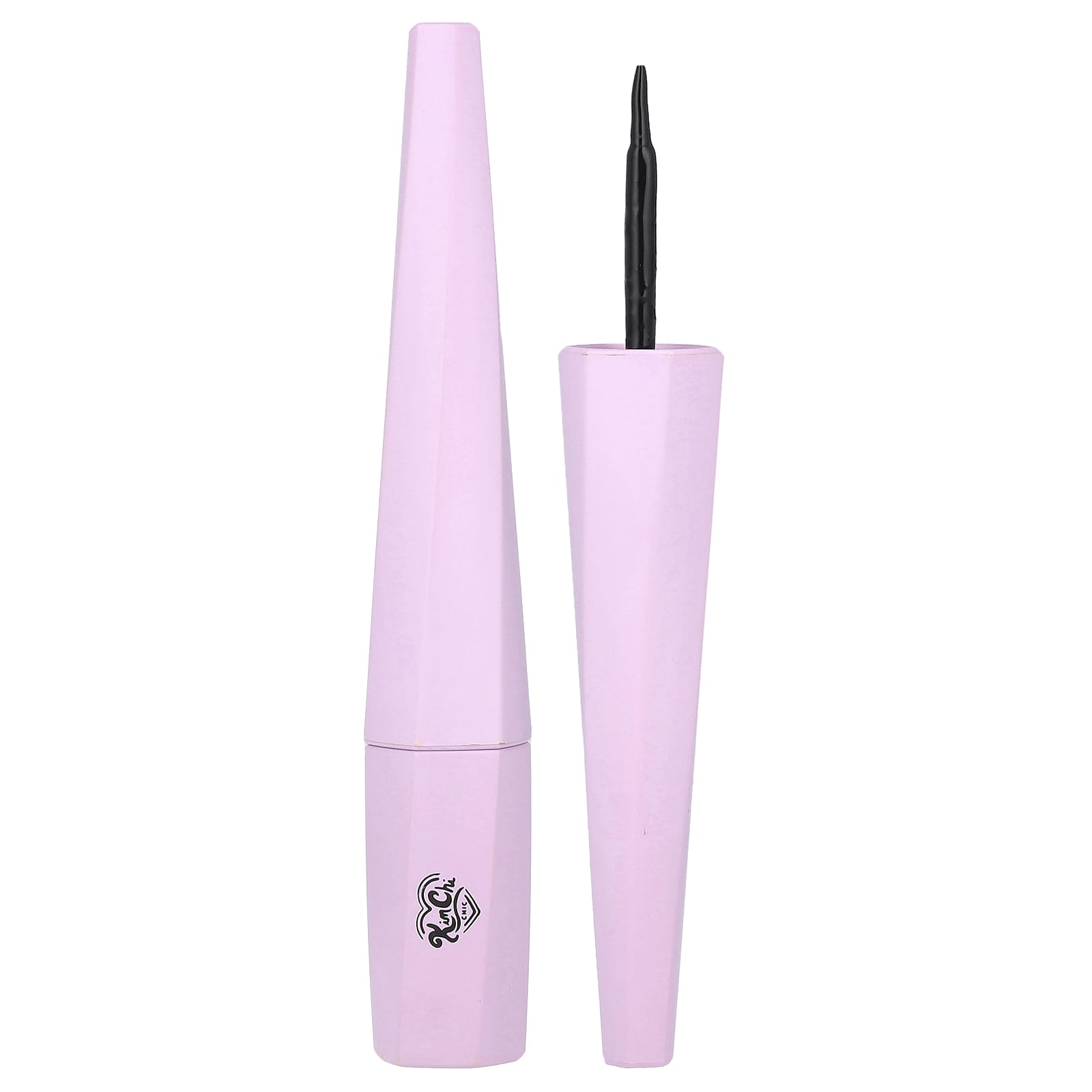 KimChi Chic Beauty, Stage Proof Liquid Liner®, 02 Felt Tip Brush, Blackest Black , 0.1 fl oz (3 ml) - Image 1