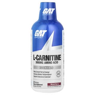 Boost Endurance with GAT Liquid L-Carnitine 3000, 16 oz