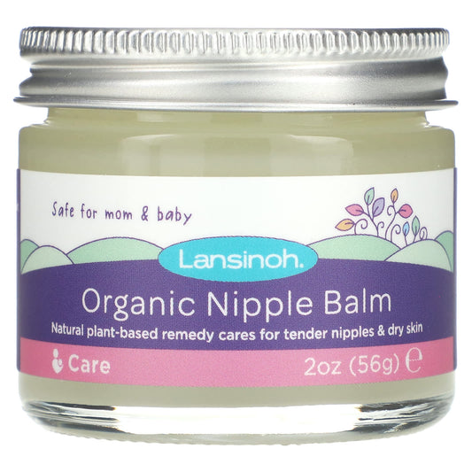 Lansinoh, Organic Nipple Balm, 2 oz (56 g) - Image 1