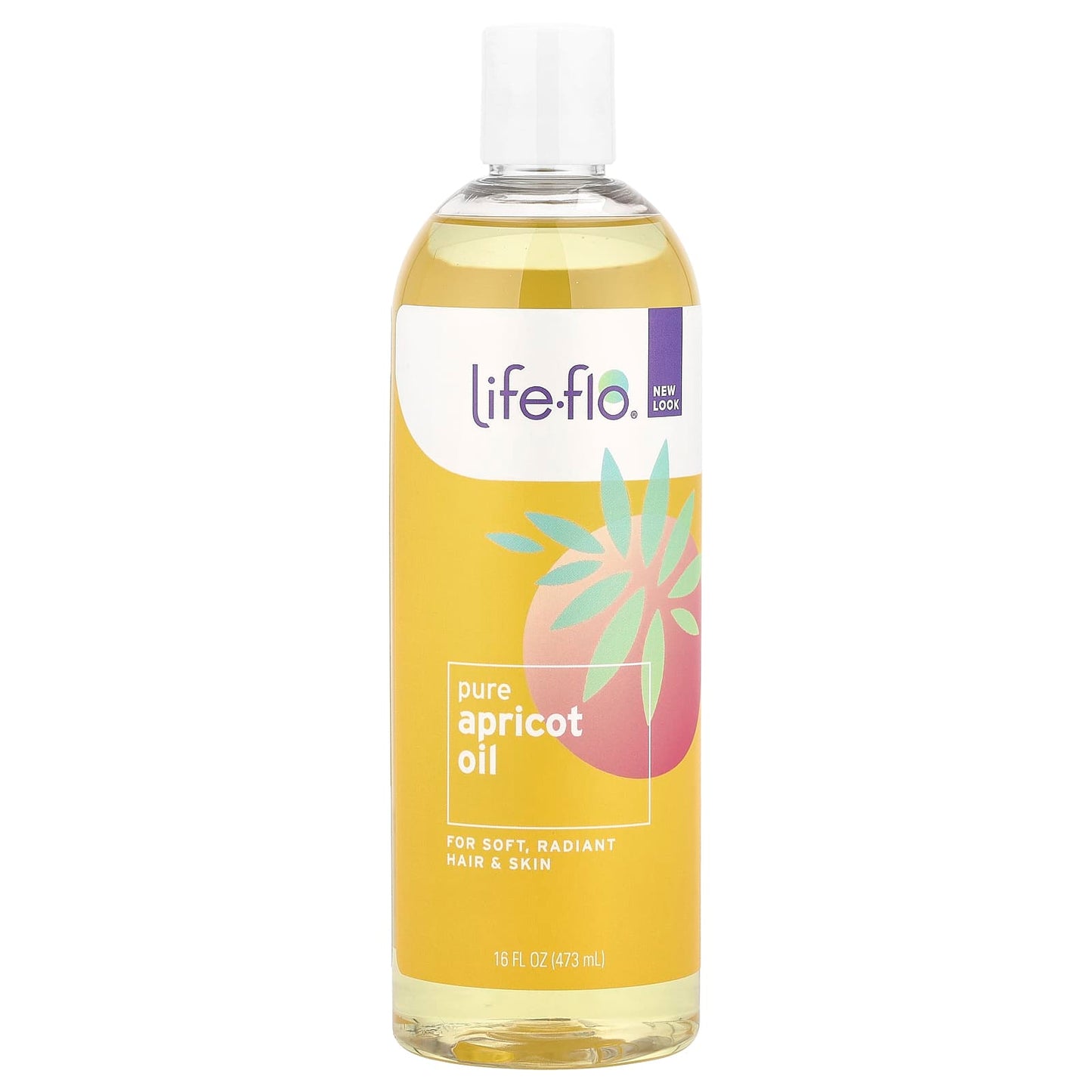 Life-flo, Pure Apricot Oil, 16 fl oz (473 ml) - Image 1