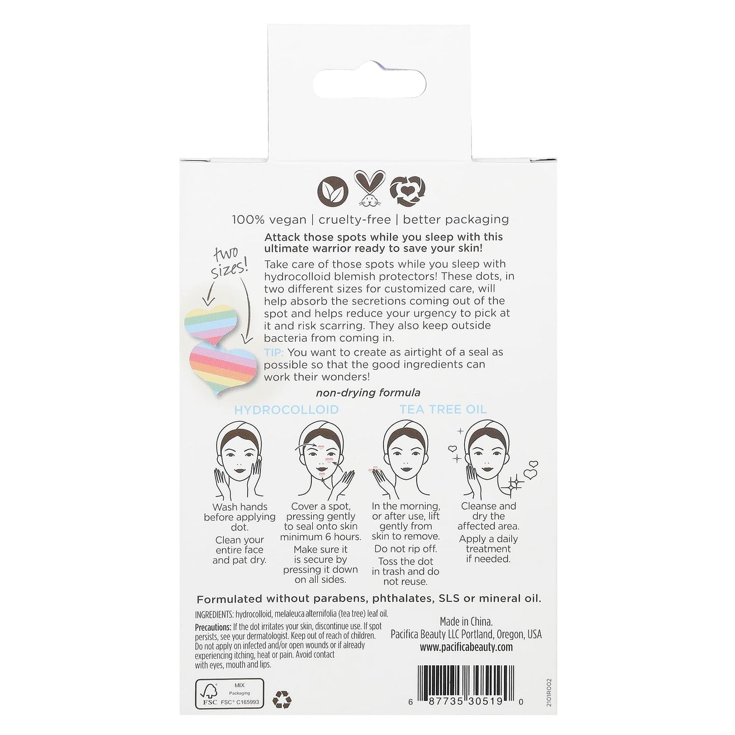 Pacifica, Pore Warrior, Overnight Rescue Spot Dots, 30 Individual Patches - Image 2