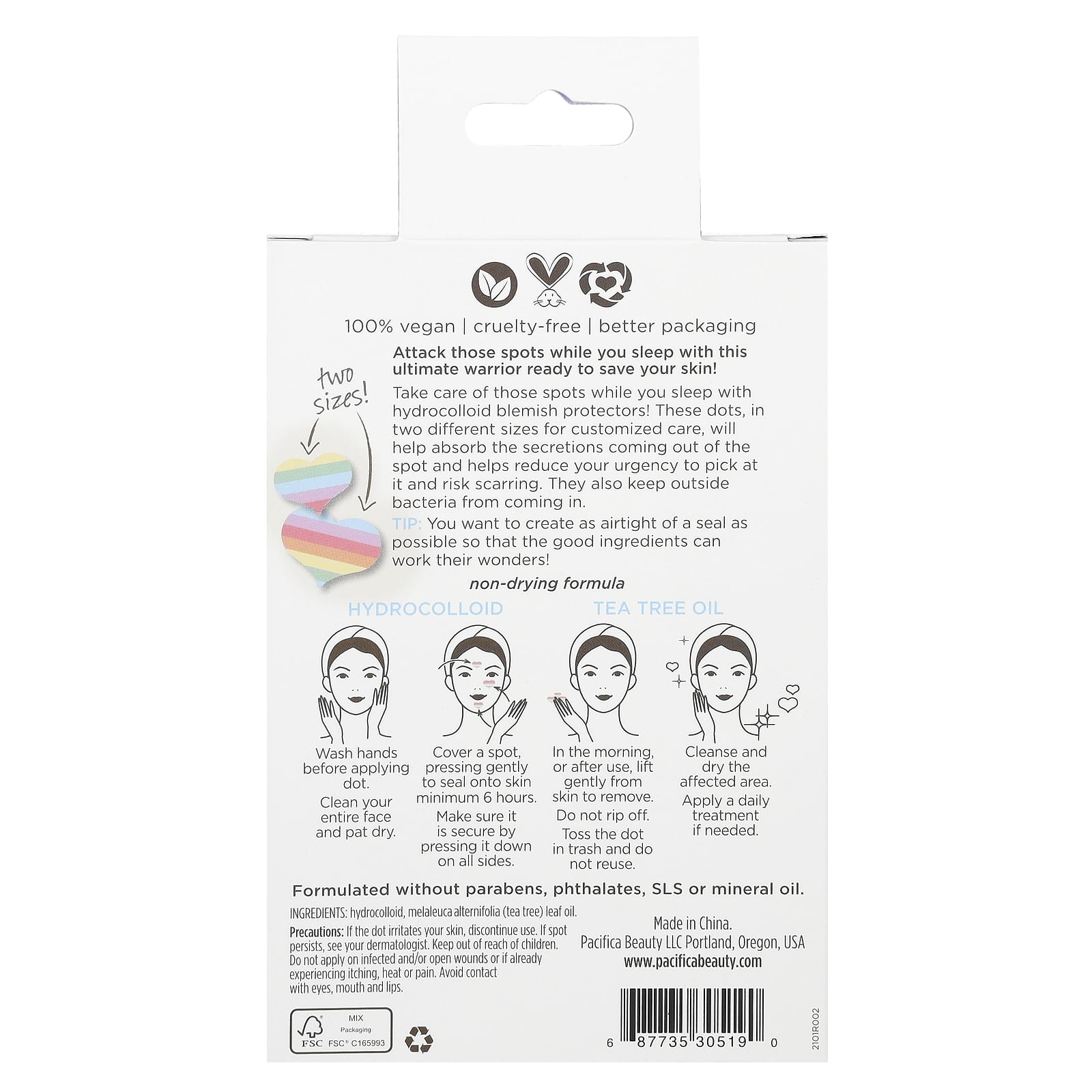 Pacifica, Pore Warrior, Overnight Rescue Spot Dots, 30 Individual Patches - Image 2