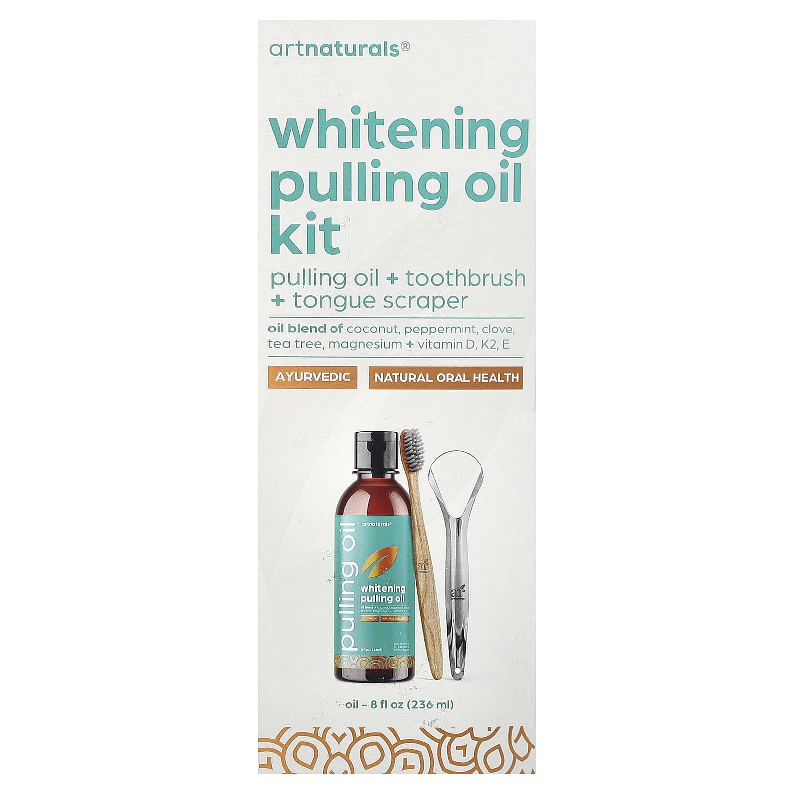 Natural Whitening Teeth Oil Kit for Healthy Gums - Image 2