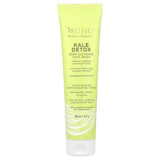 Pacifica Kale Detox Face Wash - 5 fl oz (147 ml) | Deep Cleansing for Oily Skin