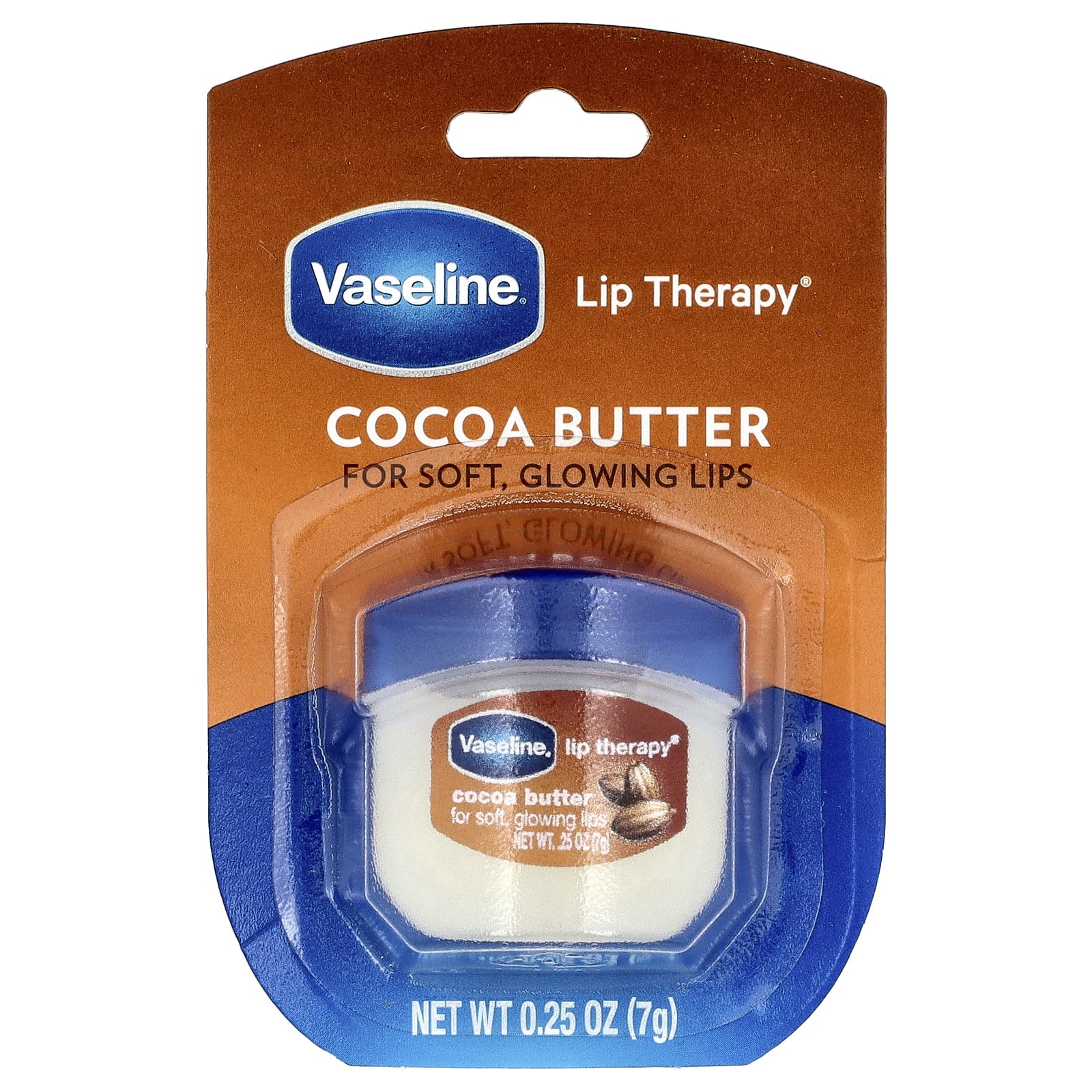 Vaseline, Lip Therapy®, Cocoa Butter, 0.25 oz (7 g) - Image 2