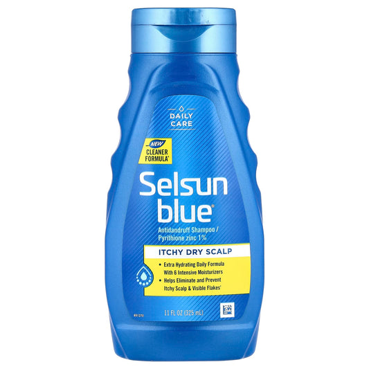 Selsun Blue, Antidandruff Shampoo, Itchy Dry Scalp, 11 fl oz (325 ml) - Image 1
