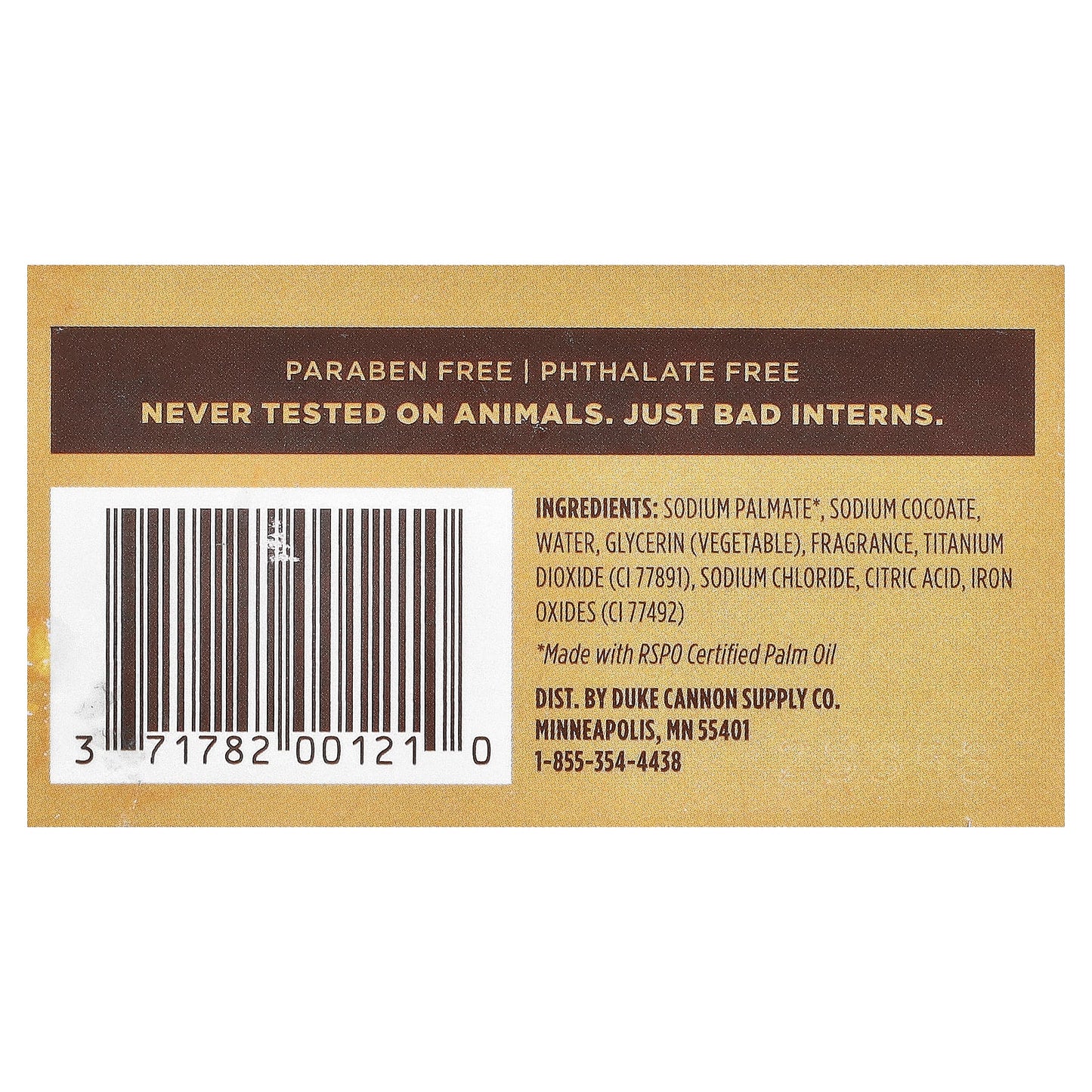 Duke Cannon Big Brick Bar Soap | American-Made, Paraben-Free - Image 2