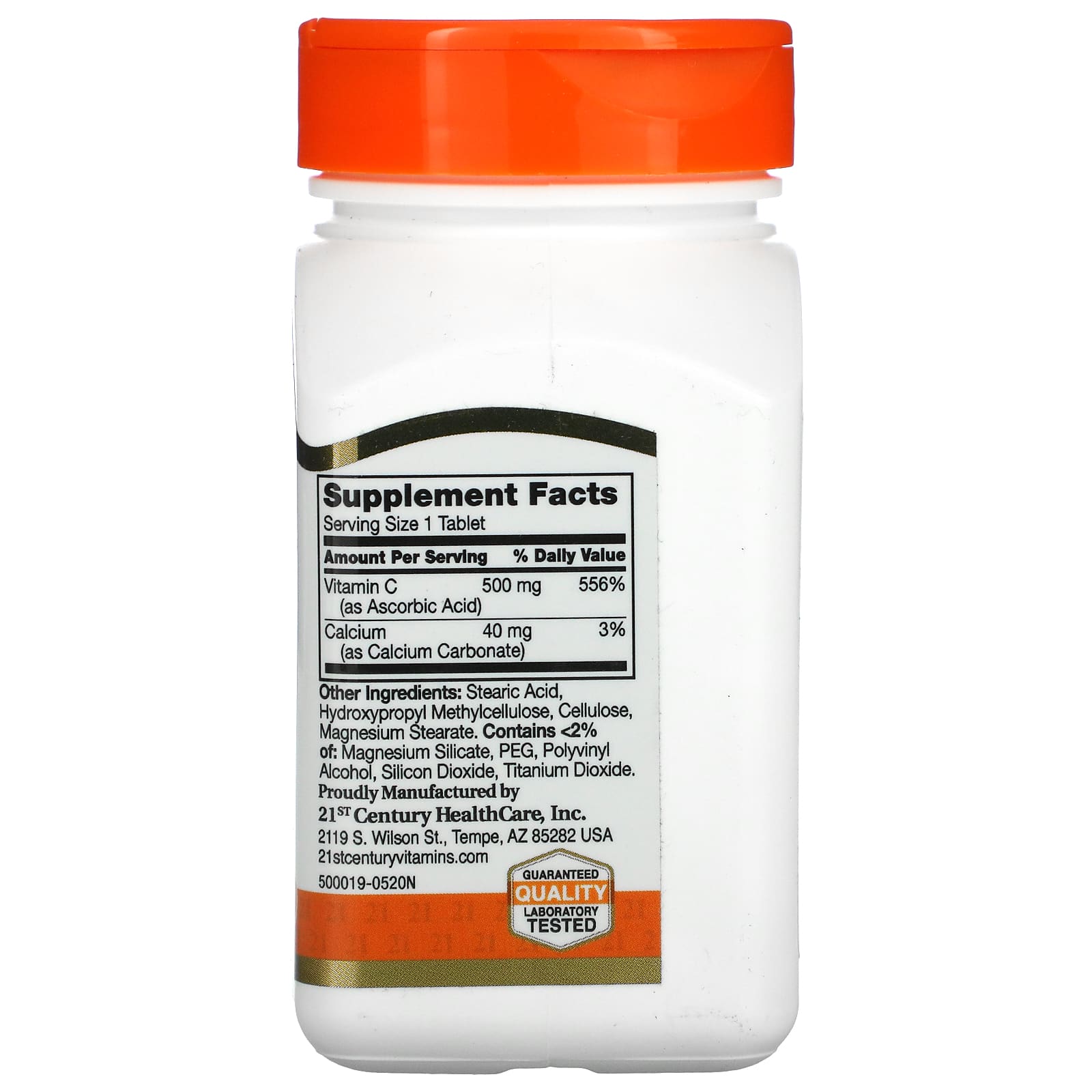 Boost Immunity with 21st Century Vitamin C 500mg Tablets - Image 2