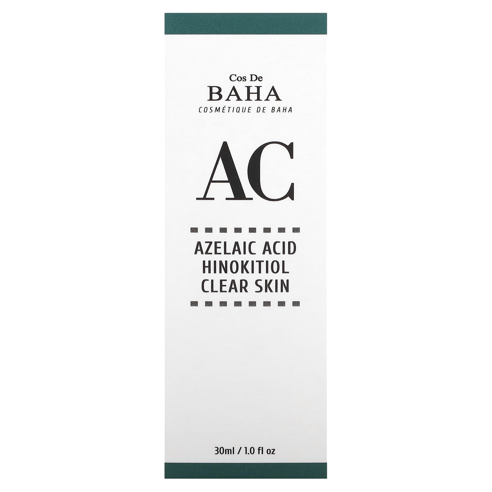 Clear Skin Serum with Azelaic Acid & Hinokitiol by Cos De BAHA - Image 2