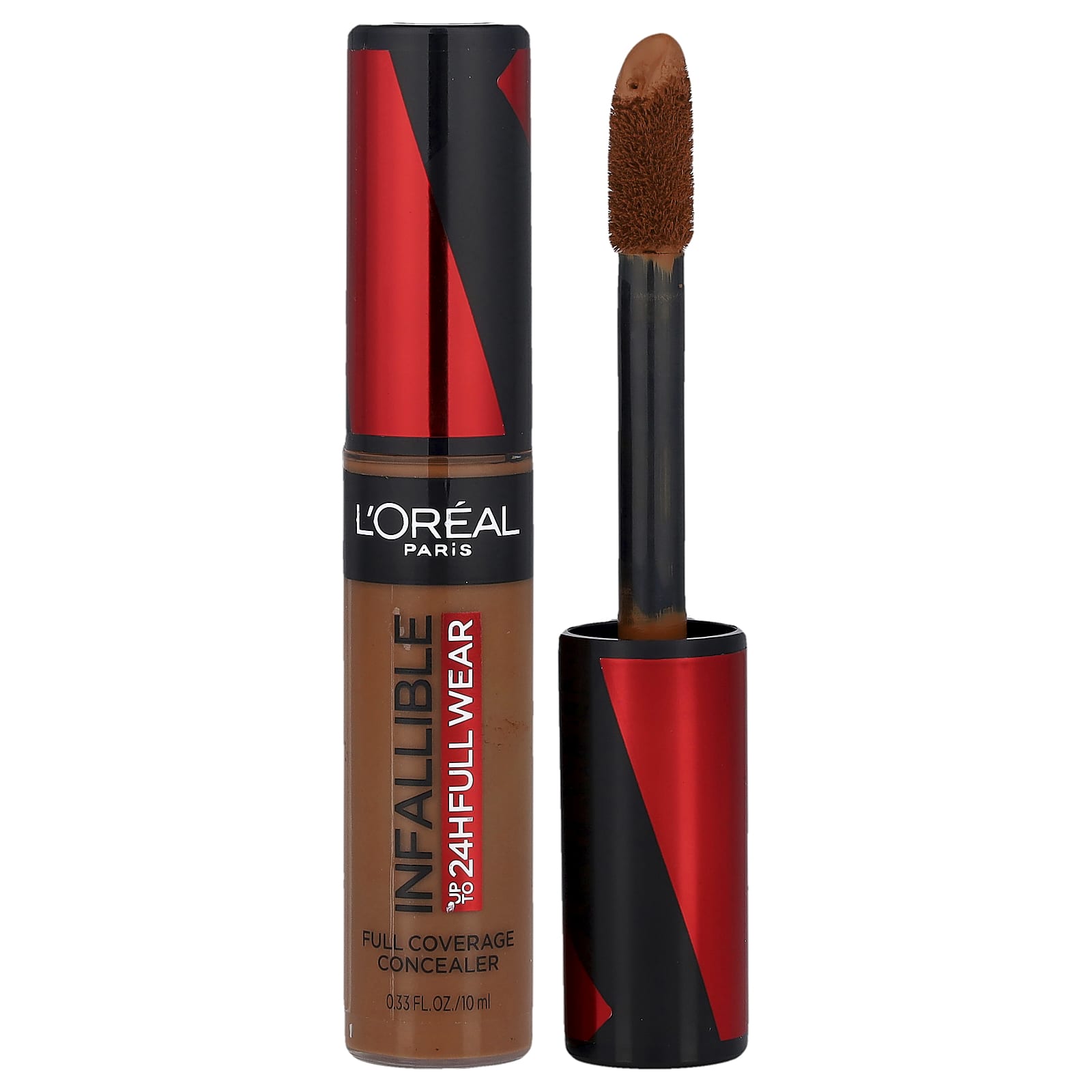 L'Oréal, Infallible, Full Coverage Concealer, 420 Cocoa, 0.33 fl oz (10 ml) - Image 1