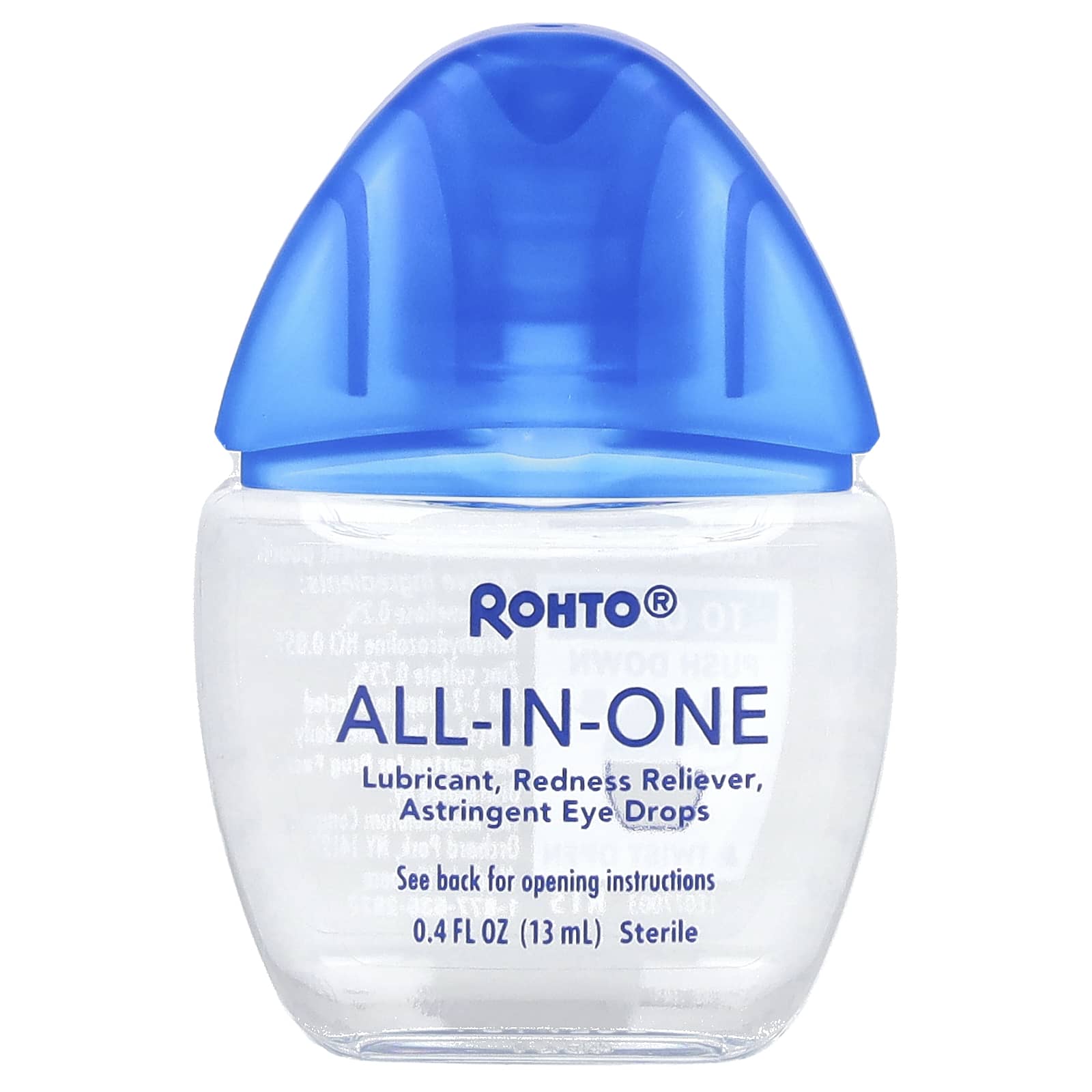 Rohto, Cooling Eye Drops, All-In-One, 0.4 fl oz (13 ml) - Image 1