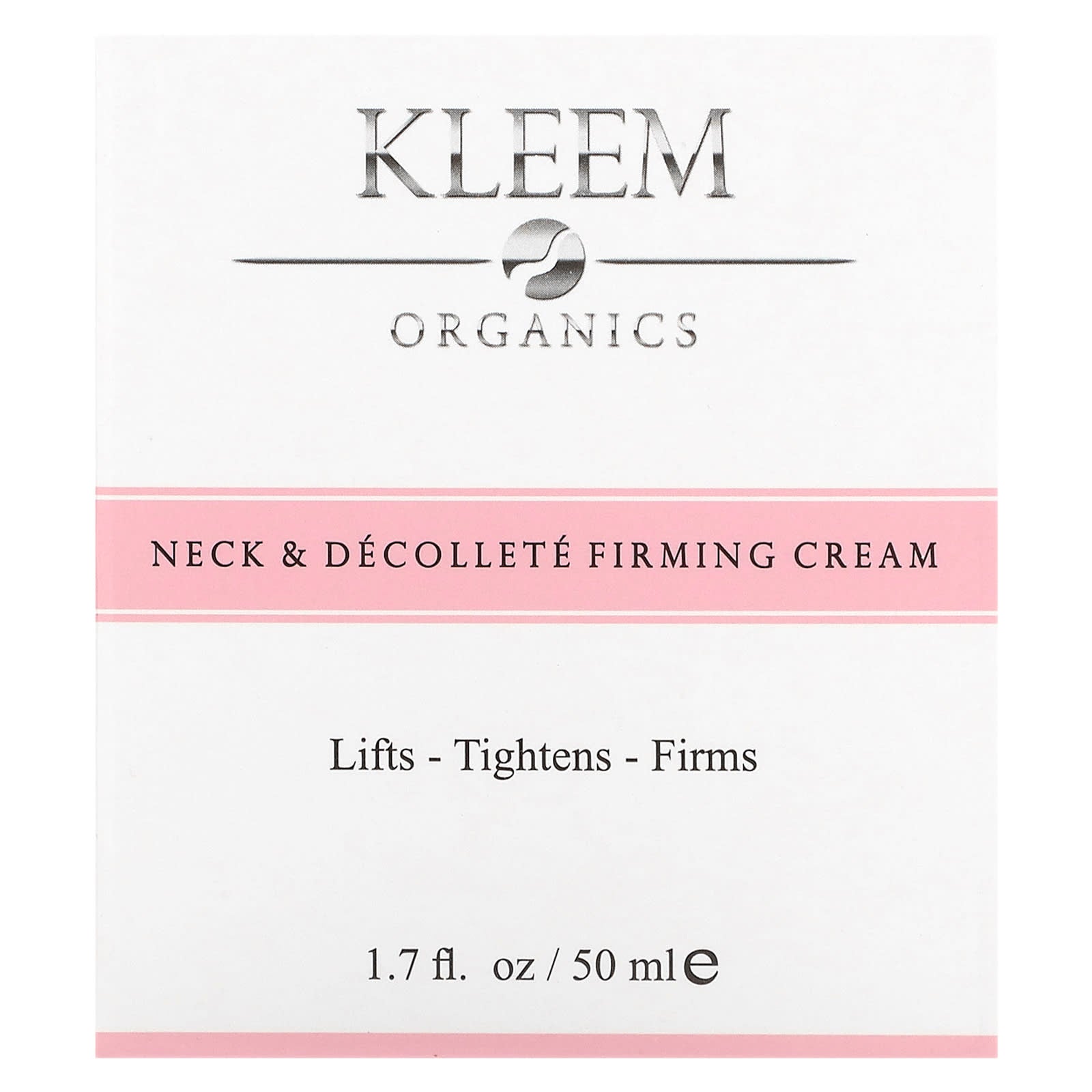 Kleem Organics, Neck & Décolleté Firming Cream, For All Skin Types, 1.7 fl oz (50 ml) - Image 2
