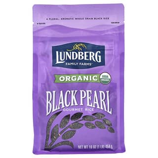 Lundberg Organic Black Pearl Gourmet Rice, 1 lb - Whole Grain, USDA Organic, Glu