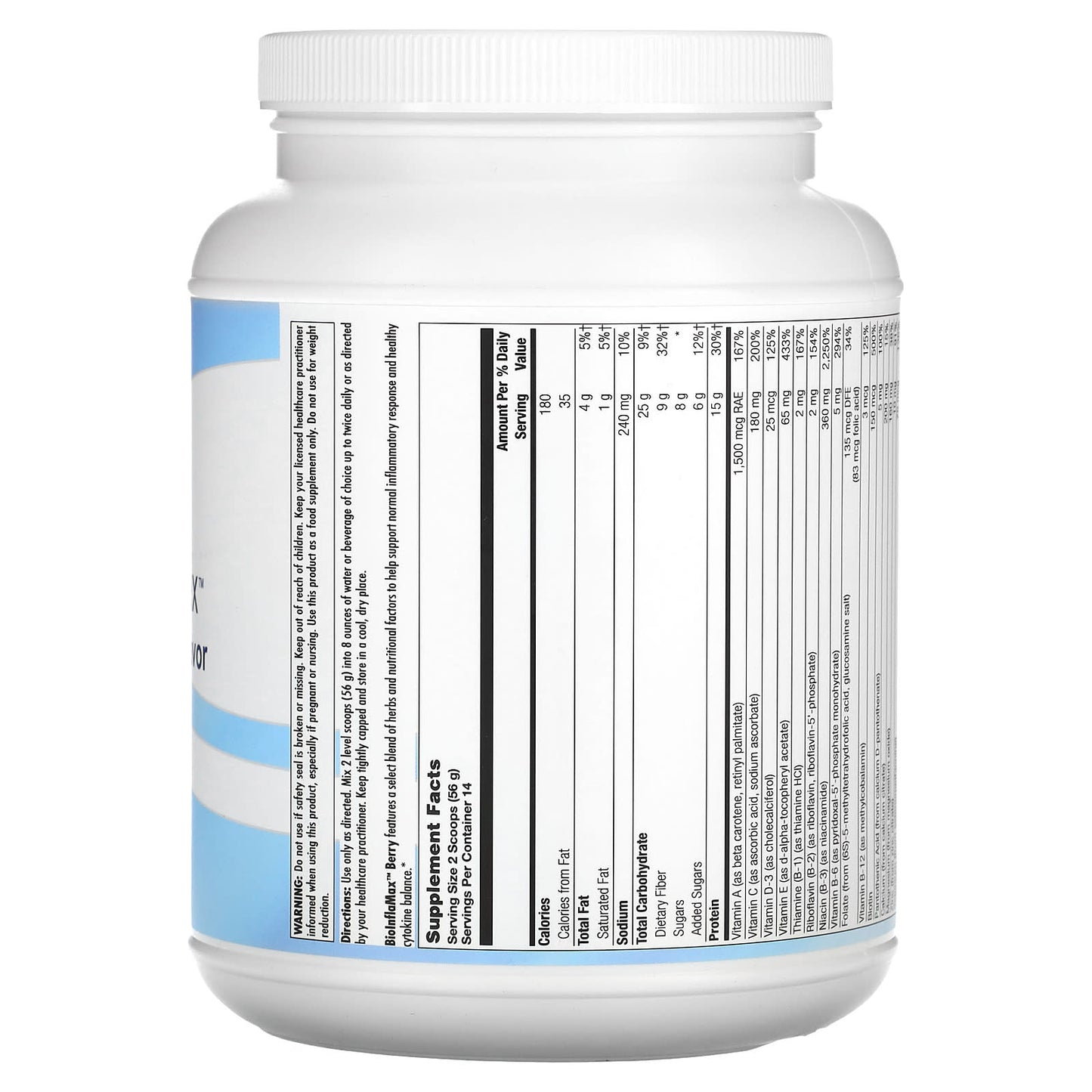Nutra BioGenesis, BioInflaMax, 1 lb 11.7 oz (784 g) - Image 2