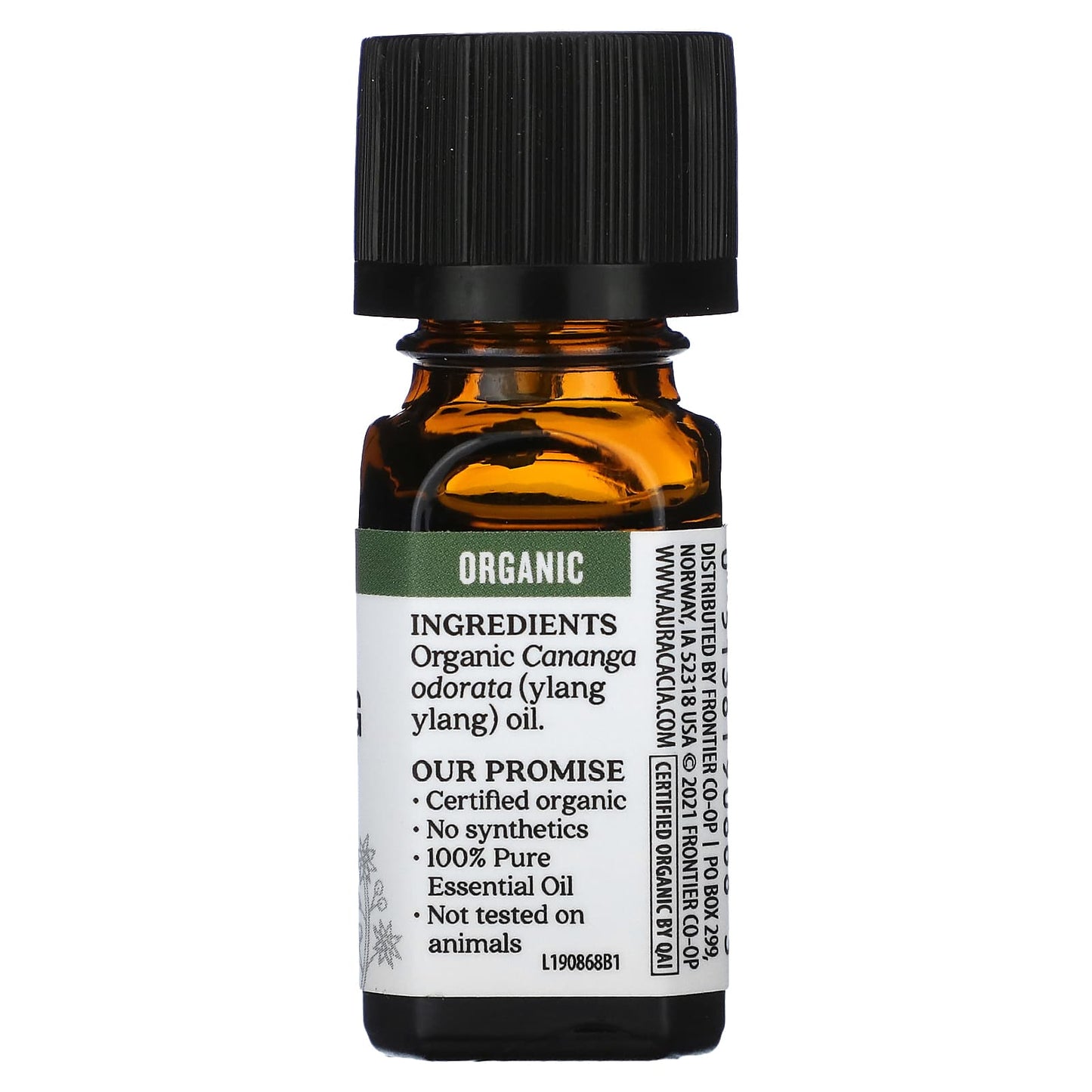 Aura Cacia Organic Ylang Ylang Essential Oil for Relaxation & Balance - Image 2