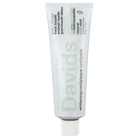 Natural Whitening Toothpaste for Kids & Adults - Davids - Image 1
