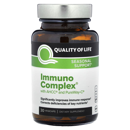Quality of Life, Immuno Complex, 30 Vegicaps - Image 1