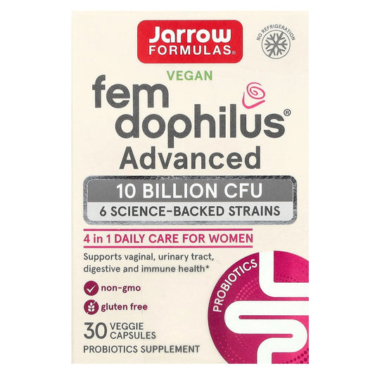 Vegan Probiotics for Women's Health - 10 Billion CFU, Gluten-Free - Image 1