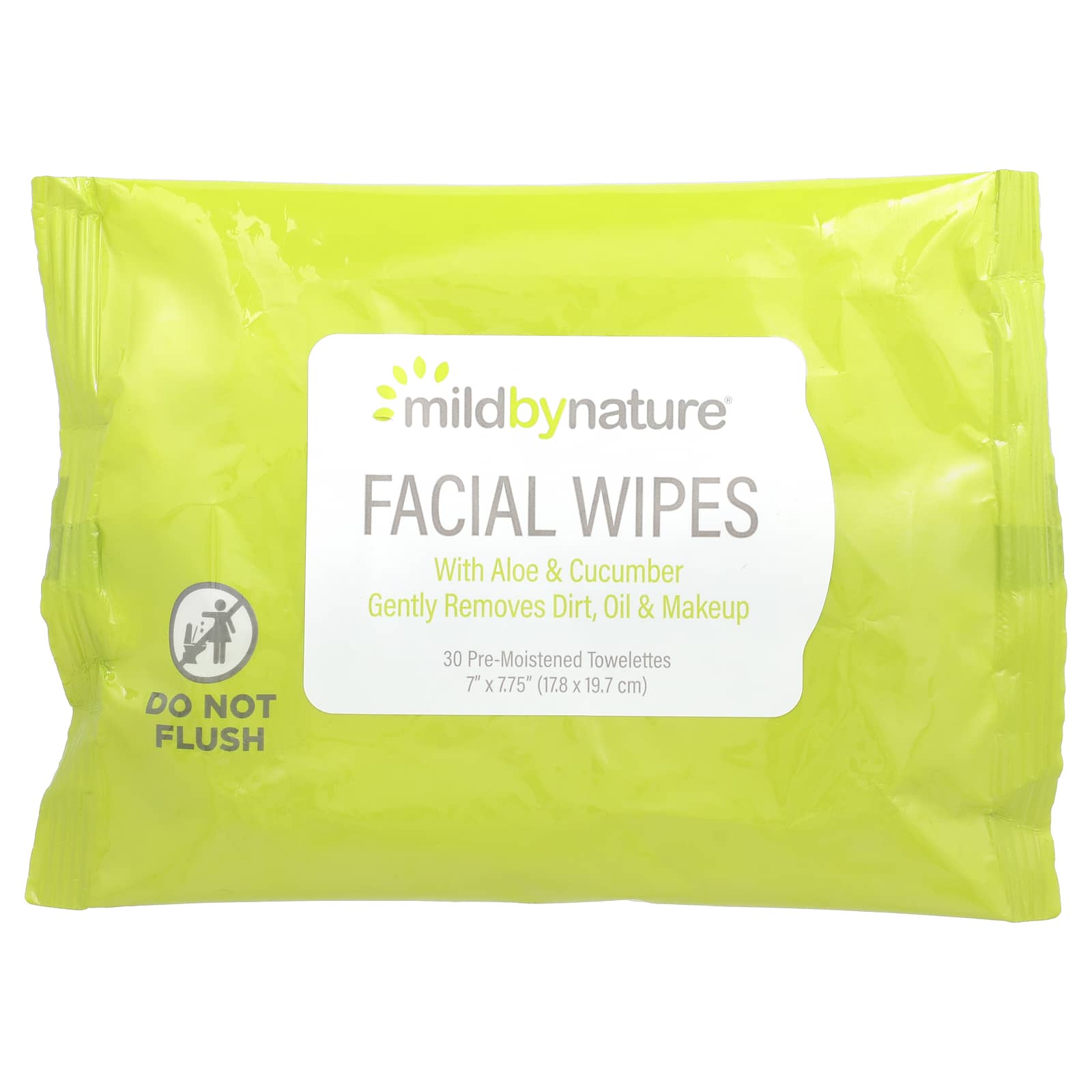 Aloe & Cucumber Facial Wipes - Gentle, Biodegradable, Cruelty Free - Image 1