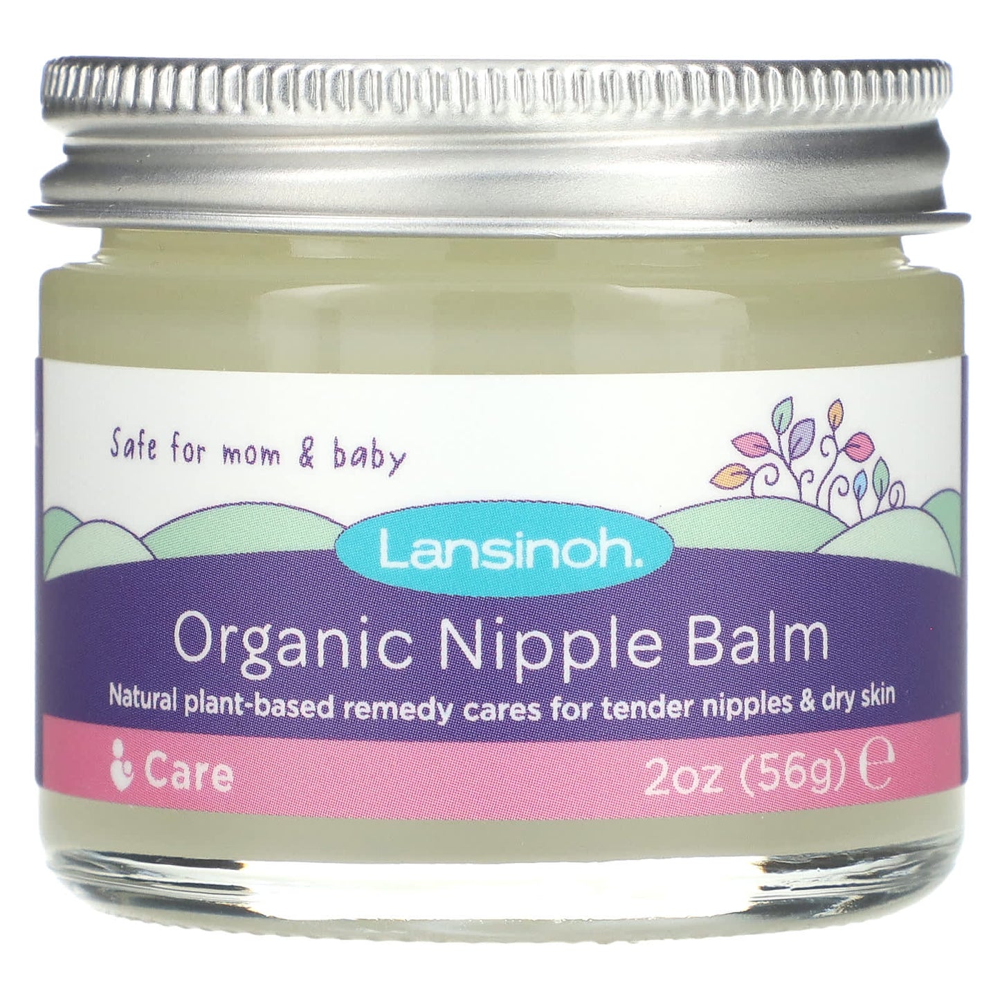 Lansinoh, Organic Nipple Balm, 2 oz (56 g) - Image 1