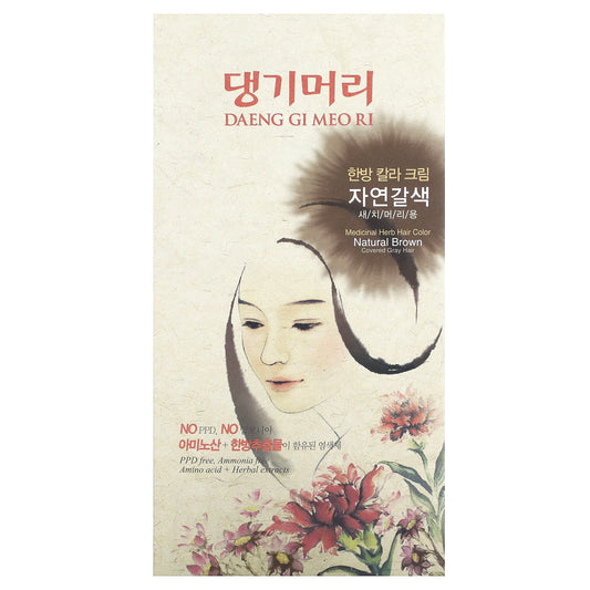 Natural Hair Color with Korean Ginseng & Amino Acids - PPD Free - Image 1
