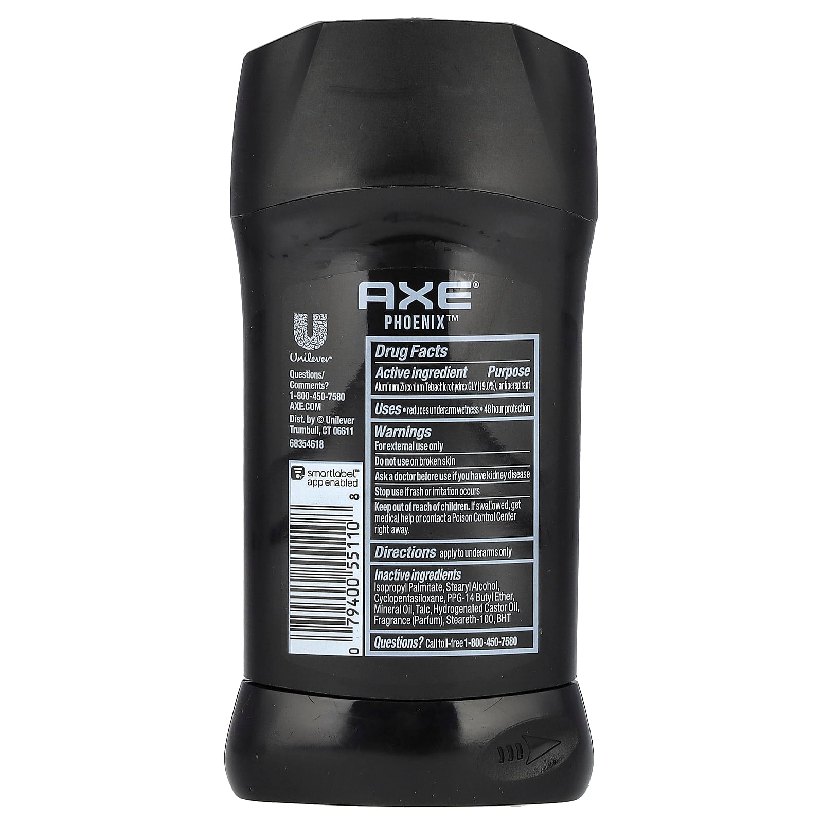 Axe 48H Fresh & Dry Antiperspirant, Phoenix, 2.7 oz (76 g) - Lasts 48 Hours - Image 2