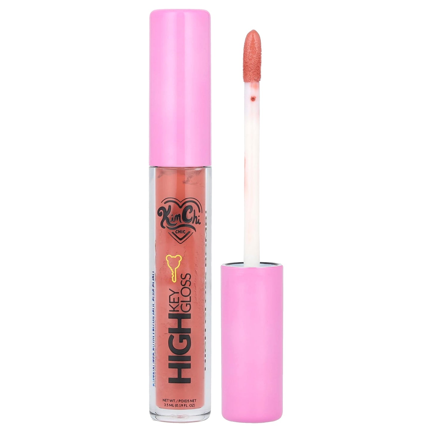 KimChi Chic Beauty, High Key Gloss, HKG07 Blonde Raisin, 0.19 fl oz (3.5 ml) - Image 1