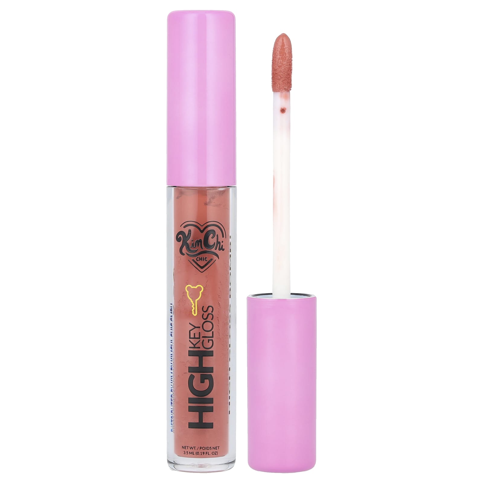 KimChi Chic Beauty, High Key Gloss, HKG07 Blonde Raisin, 0.19 fl oz (3.5 ml) - Image 1