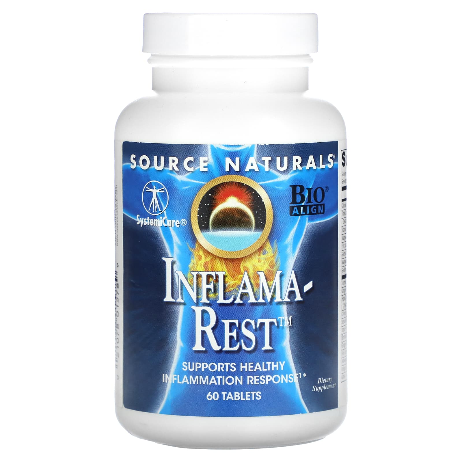 Source Naturals, Inflama-Rest, 60 Tablets - Image 1