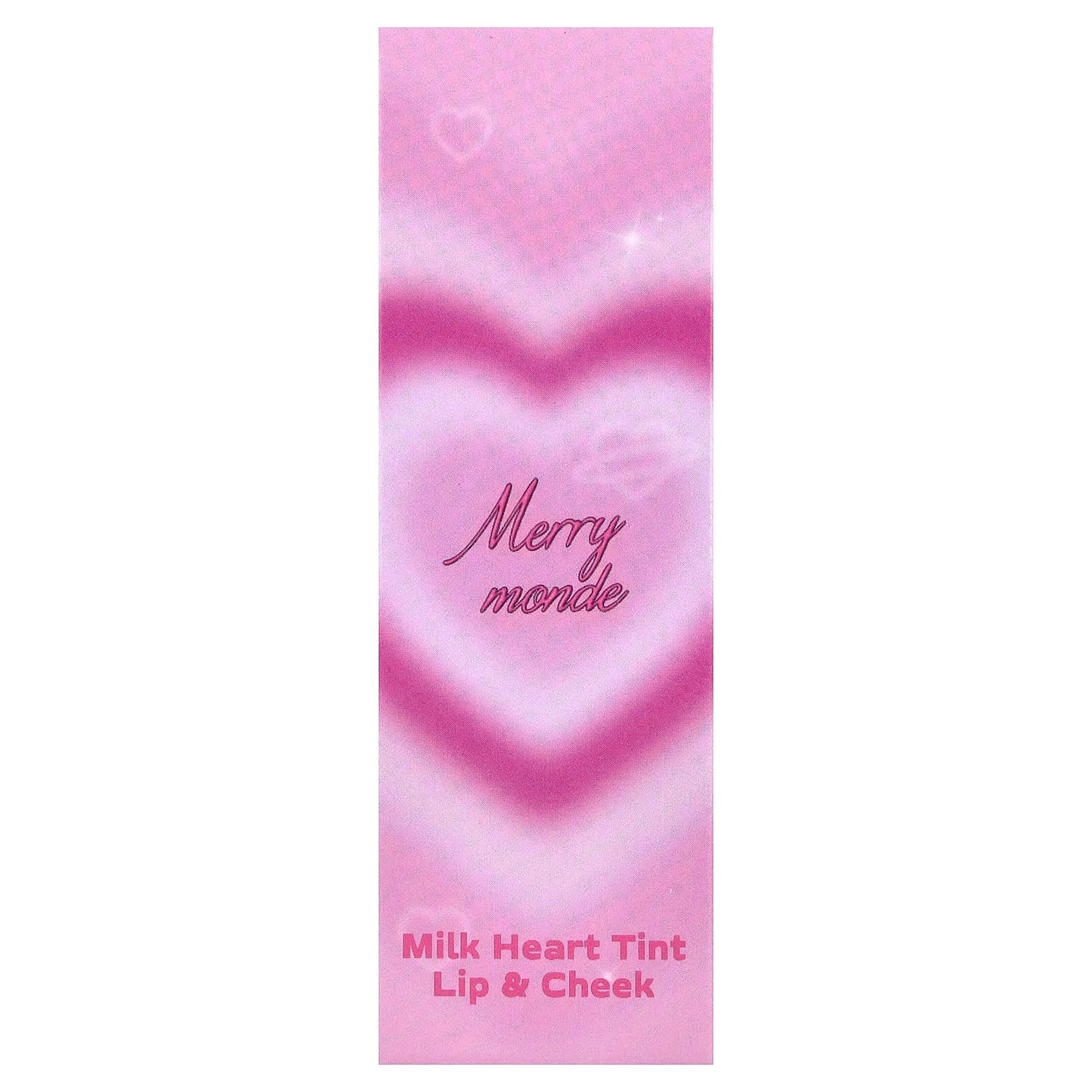 Merrymonde, Milk Heart Tint, Lip & Cheek, 02 Strawberry Milk , 5 g - Image 2