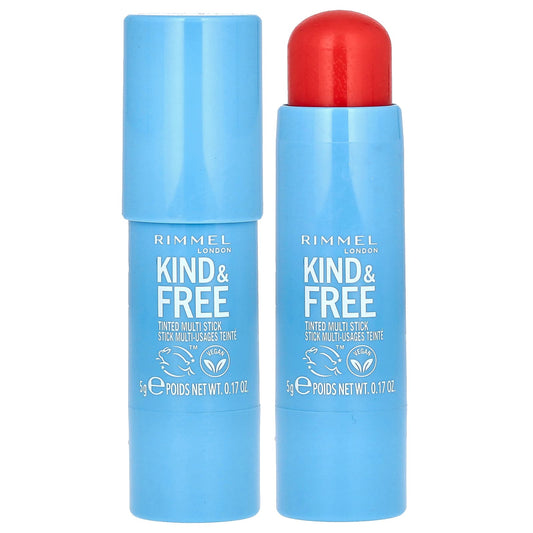 Rimmel London, Kind & Free, Tinted Multi Stick, 004 Tangerine Dream, 0.17 oz (5 g) - Image 1