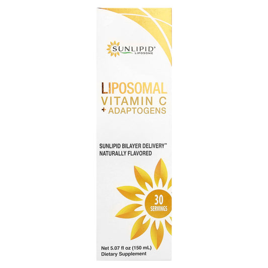 Sunlipid, Liposomal Vitamin C + Adaptogens, 5.07 fl oz (150 ml) - Image 1