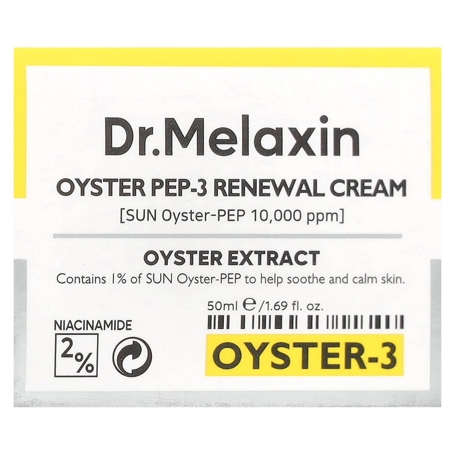 Dr. Melaxin Oyster Pep-3 Renewal Cream for Softer, Smoother Skin - Image 2