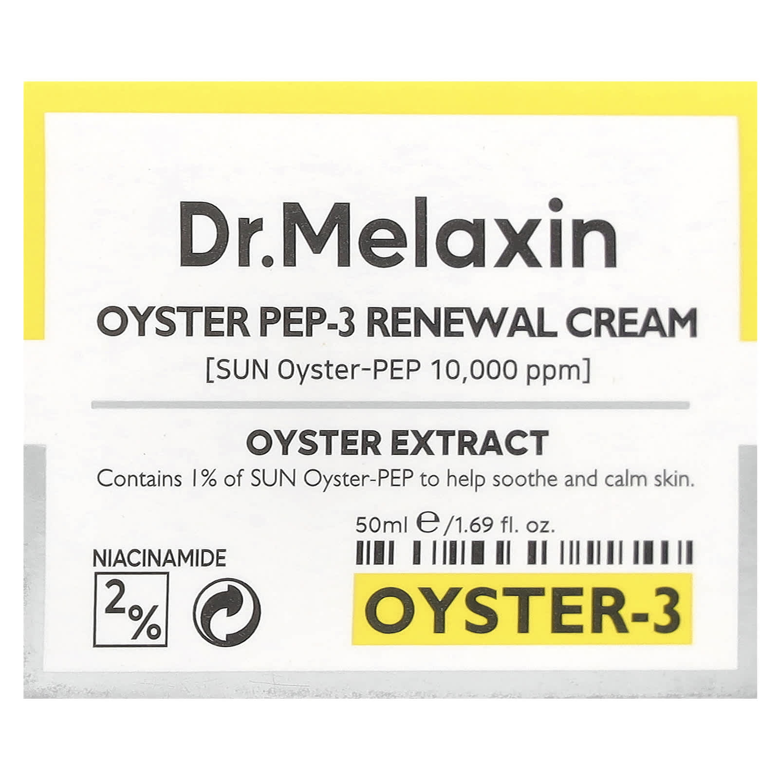 Dr. Melaxin Oyster Pep-3 Renewal Cream for Softer, Smoother Skin - Image 2