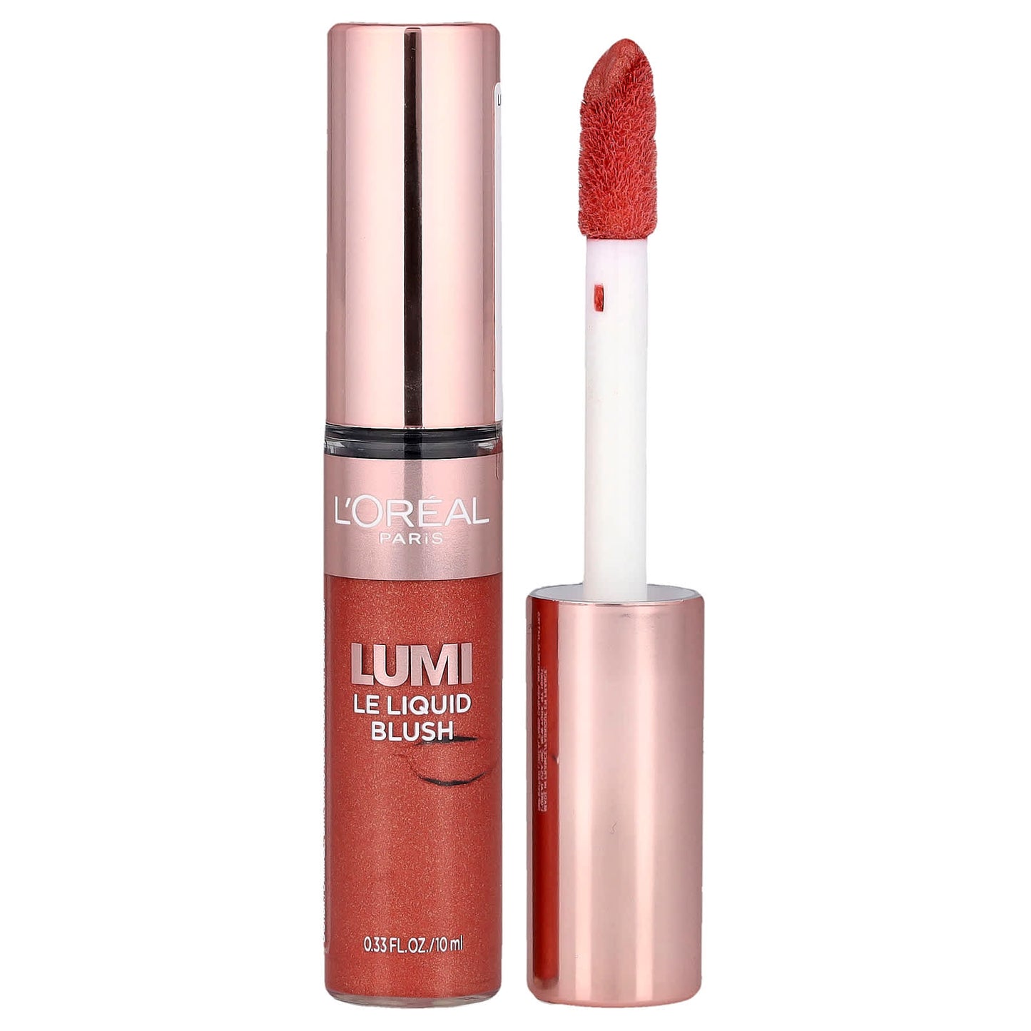 L'Oréal, Lumi, Le Liquid Blush, 630 Glowy True Rose, 0.33 fl oz (10 ml) - Image 1