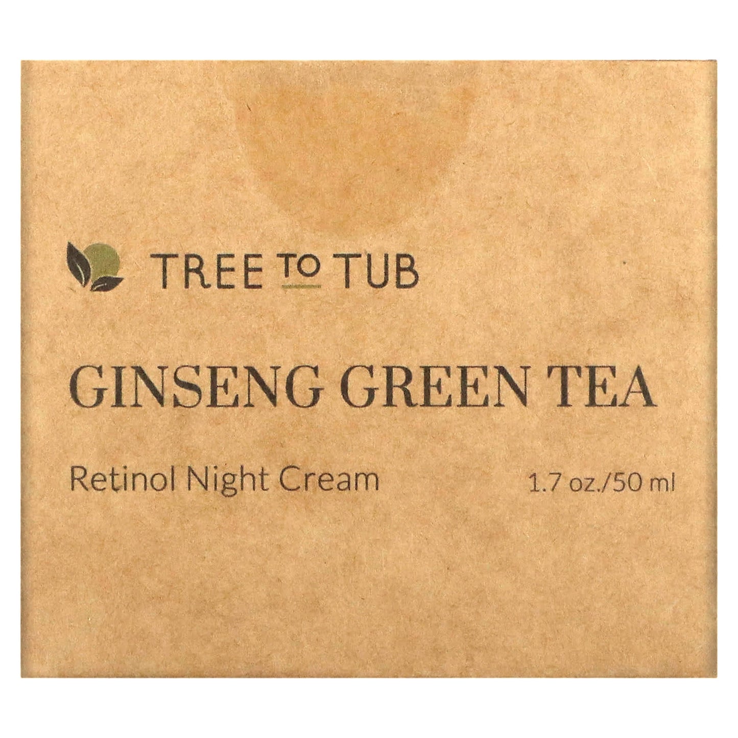 Tree To Tub, Retinol Anti Aging & Wrinkle Night Moisturizer, Hyaluronic Acid Face Cream for Dry, Sensitive Skin, 1.7 fl oz (50 ml) - Image 2