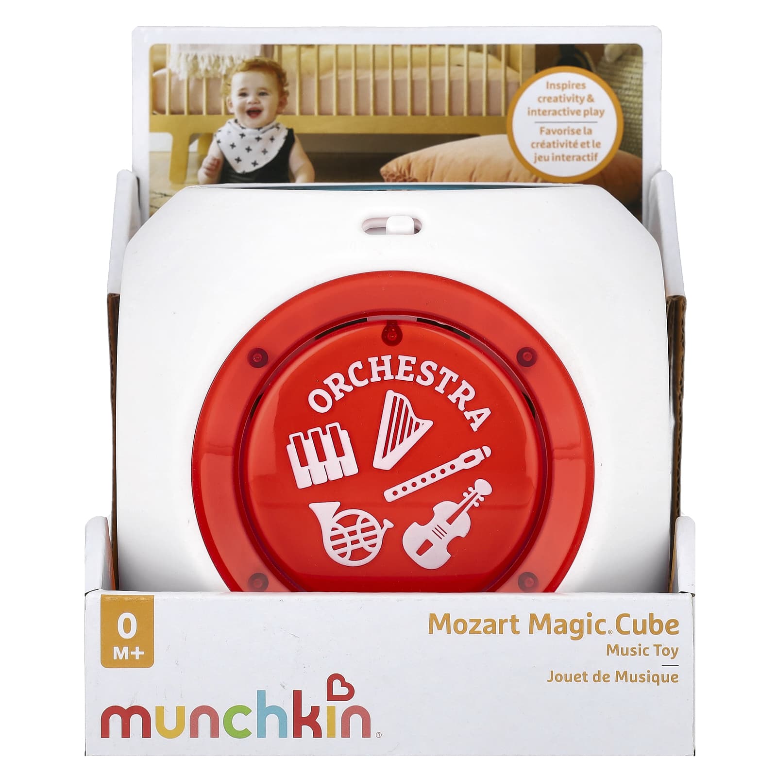Munchkin, Mozart Magic® Cube, 0 Months+, 1 Count - Image 1