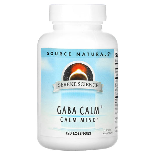 Source Naturals, Serene Science®, GABA Calm®, 120 Lozenges - Image 1