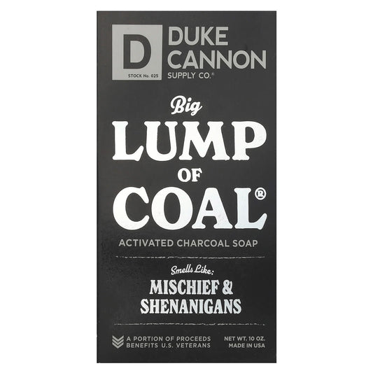 Activated Charcoal Soap for Men - Big Lump of Coal by Duke Cannon - Image 1