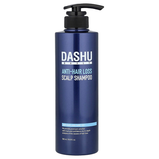 Dashu Anti-Hair Loss Scalp Shampoo, 500ml - Fortify Hair Growth - Image 1
