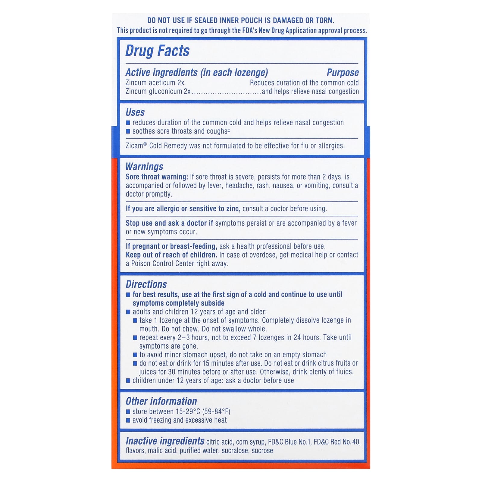Zicam, Cold Remedy, Lozenges, Wild Cherry , 25 Individually Wrapped Lozenges - Image 2