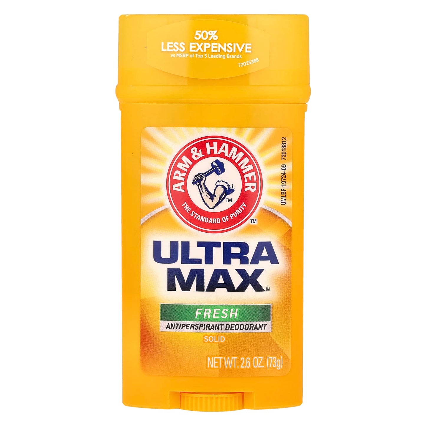 Arm & Hammer UltraMax Solid Antiperspirant for Long-Lasting Freshness - Image 1