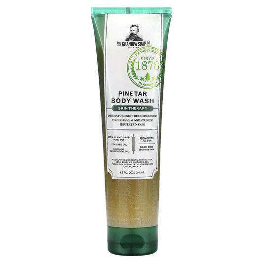 The Grandpa Soap Co., Pine Tar Body Wash, Skin Therapy, 9.5 fl oz (280 ml) - Image 1