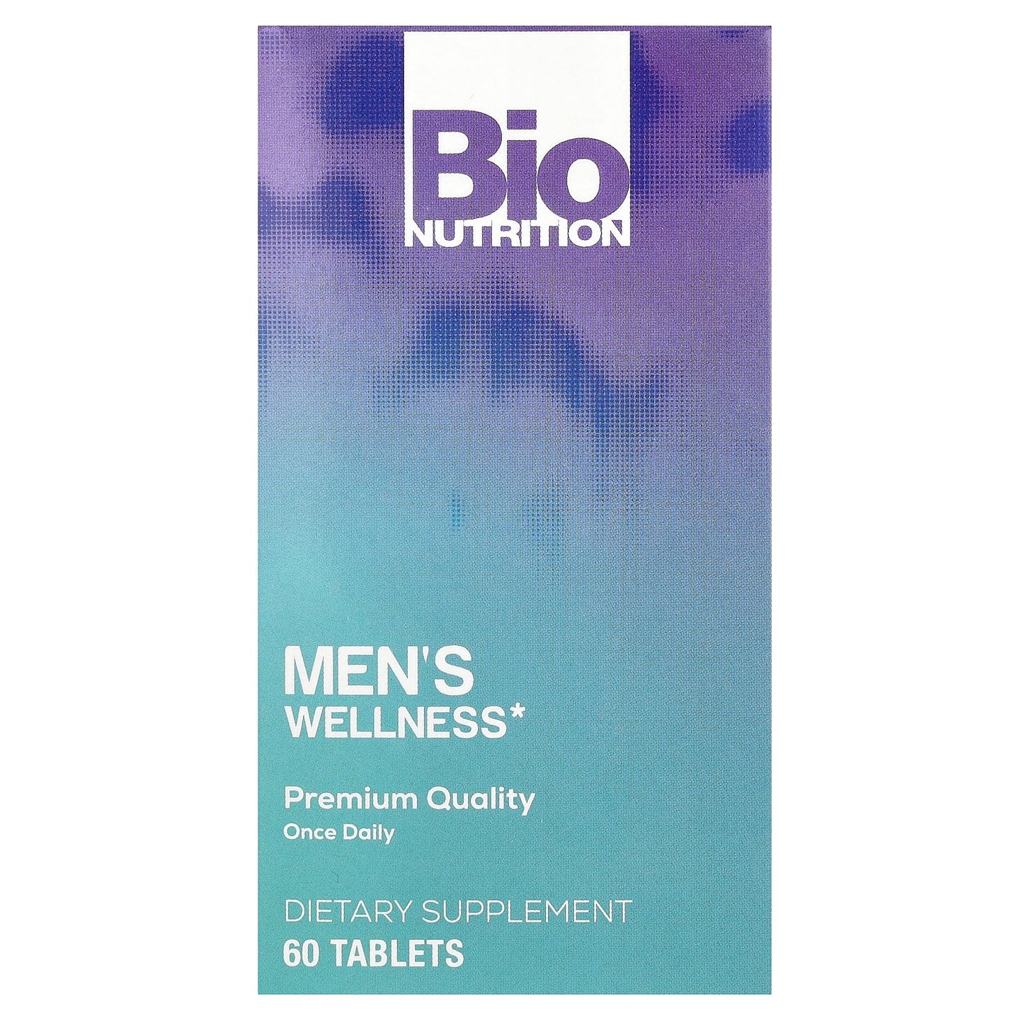 Men's Wellness Supplement, 60 Tablets by Bio Nutrition, USA Made - Image 1