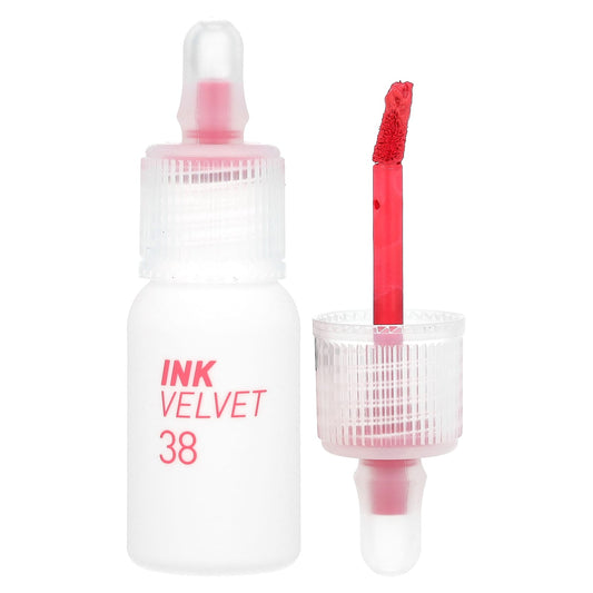 Peripera, Ink Velvet Lip Tint, Weather, 38 Bright Pink, 0.14 oz (4 g) - Image 1