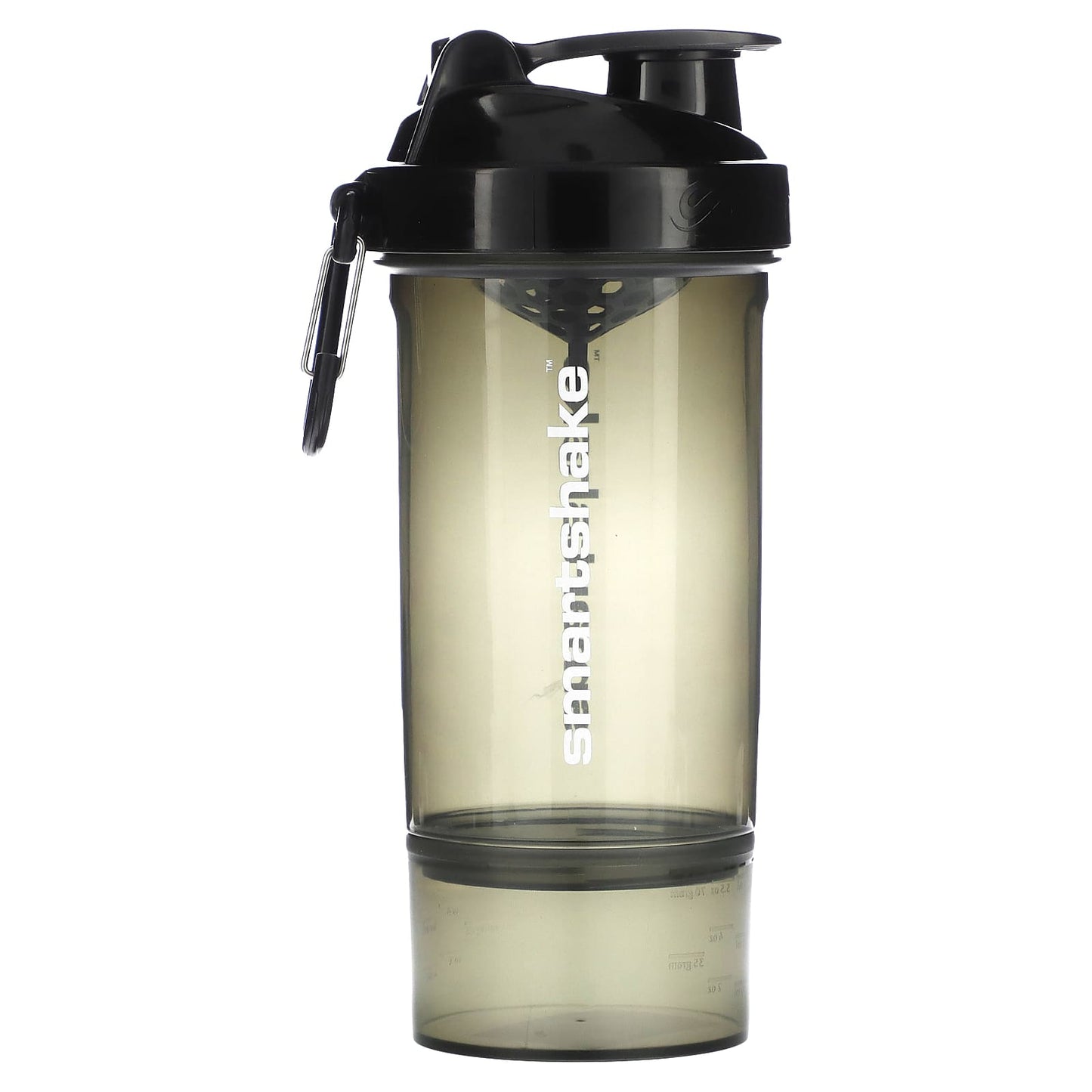 Smartshake, Original2Go ONE, Shaker Cup, Gunsmoke Black, 27 oz (800 ml) - Image 1