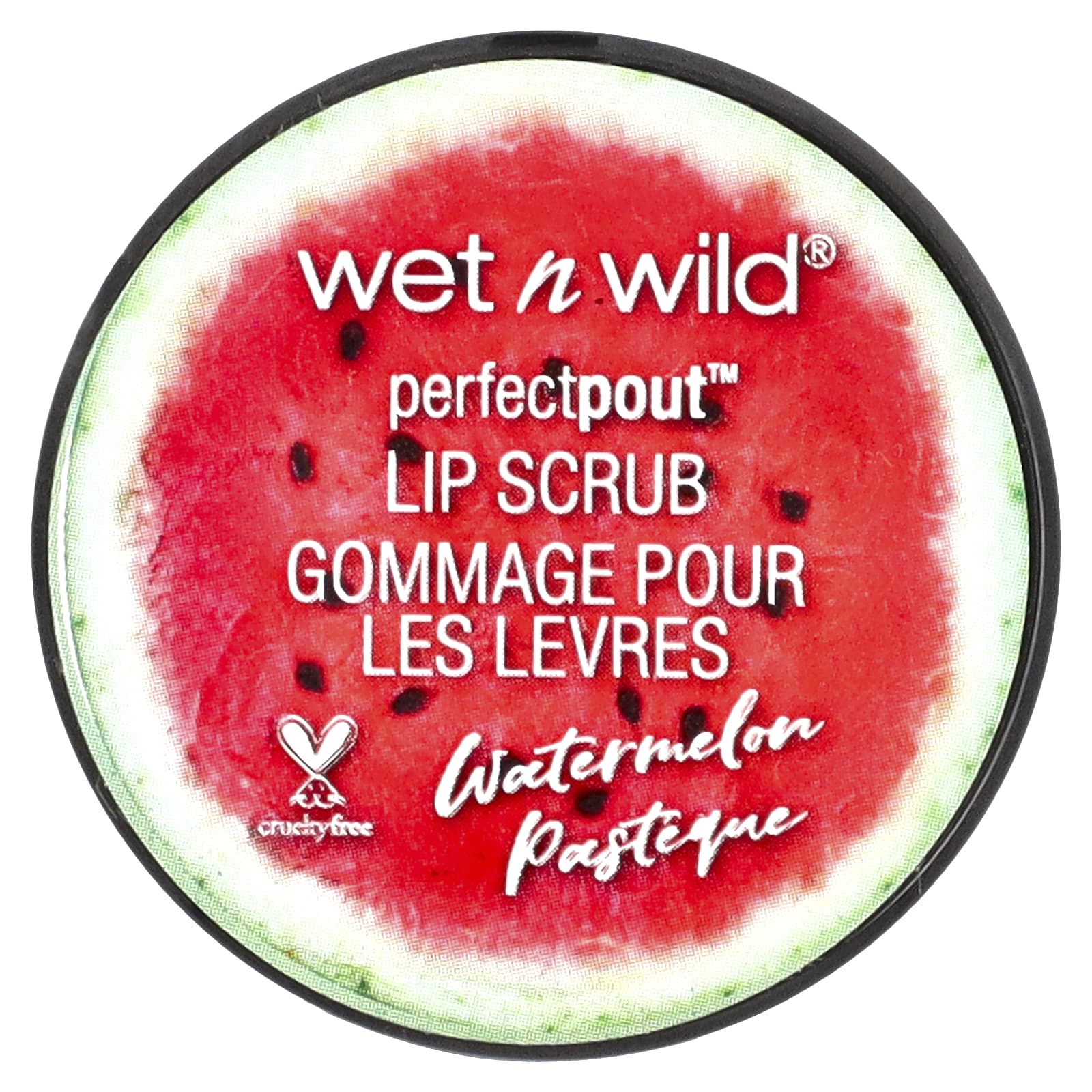 wet n wild, PerfectPout™ Lip Scrub, 988A Watermelon, 0.35 oz (10 g) - Image 1