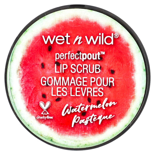 wet n wild, PerfectPout™ Lip Scrub, 988A Watermelon, 0.35 oz (10 g) - Image 1