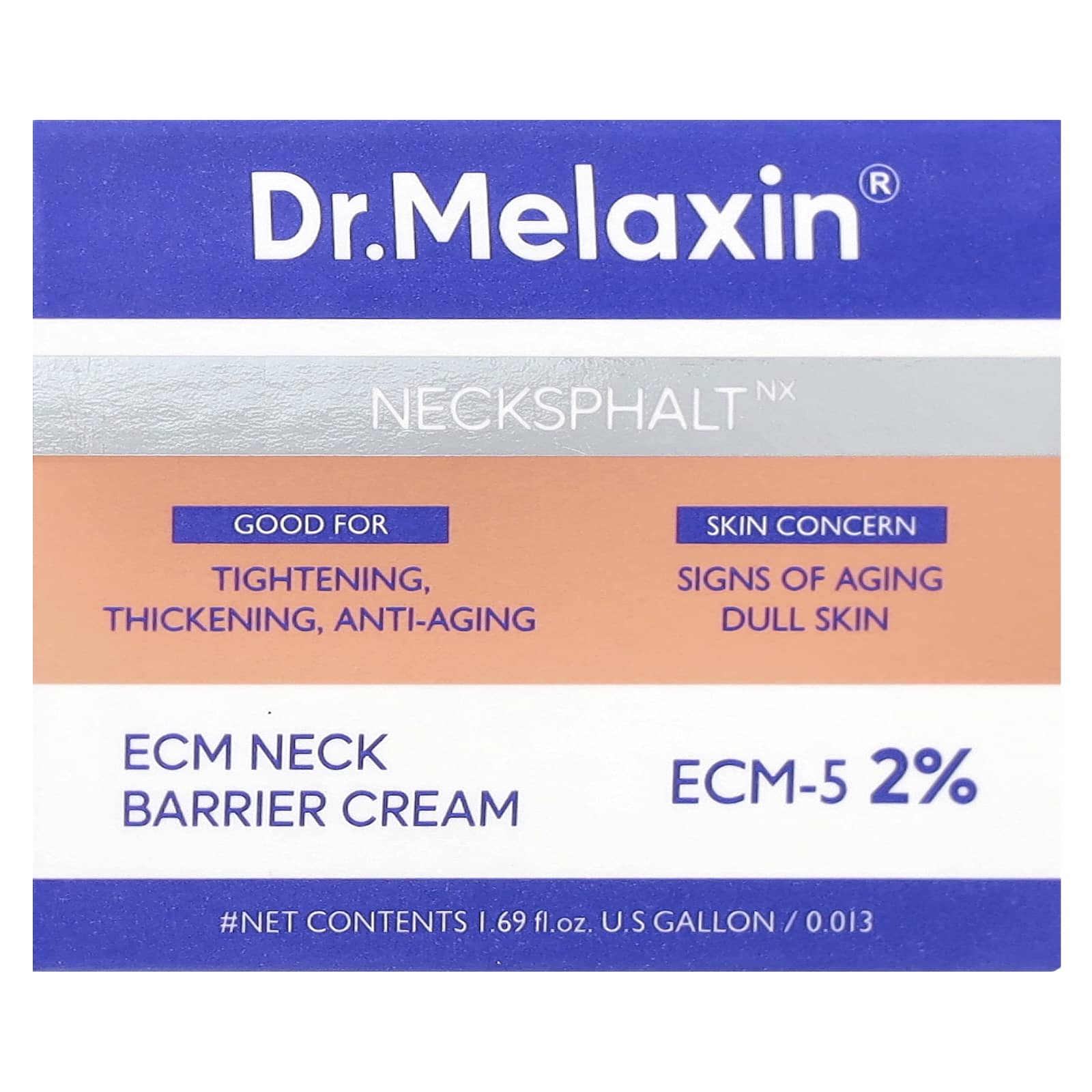 Dr.Melaxin Necksphalt ECM Neck Barrier Cream for Tightening, Anti-Aging Skin - Image 2